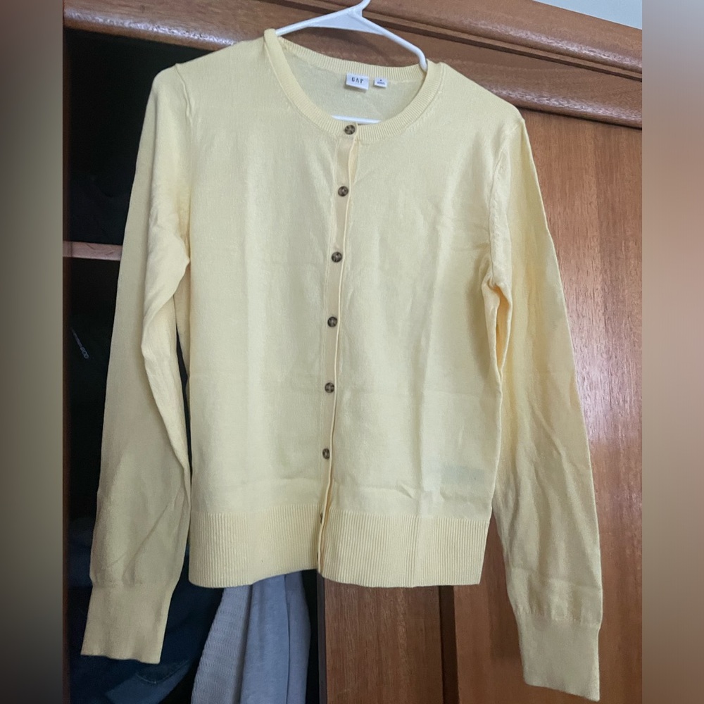 Yellow Cardigan